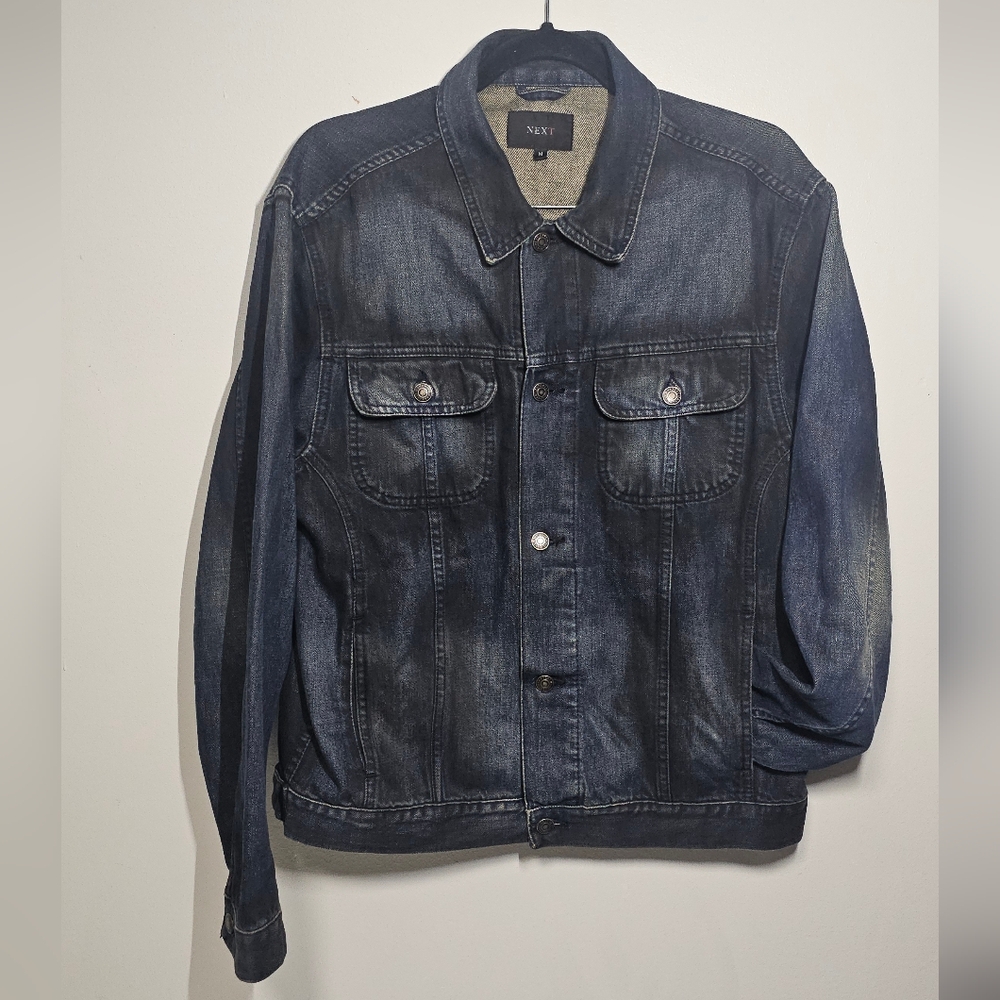 Next Dark Blue Denim Jacket